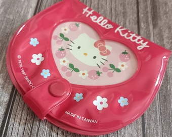 Vintage 1997 Hello Kitty Heart Organizer | Sanrio Kawaii Collectible