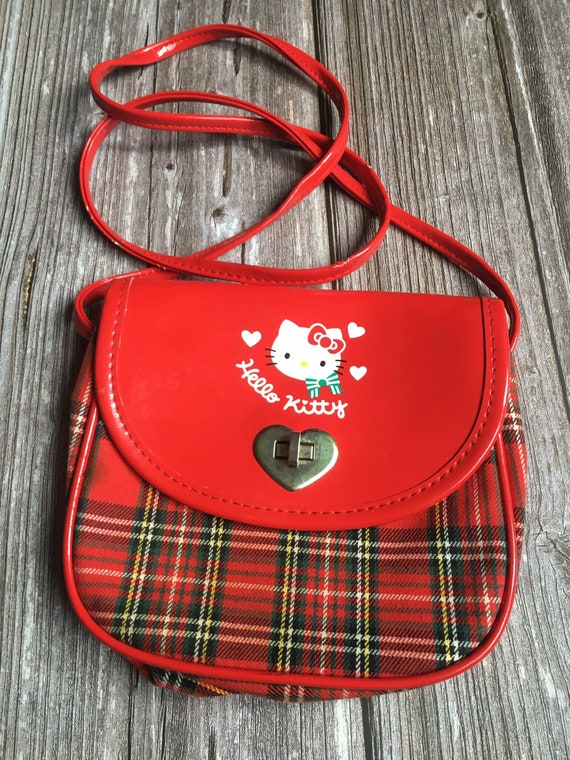 Hello Kitty Gingham Crossbody Bag