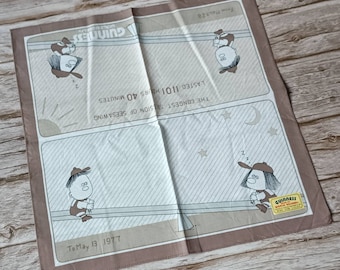 Guinness World Records Vintage Hanky Hankie Handkerchiefs Classic Boy Girl Unique Item Collection 90s