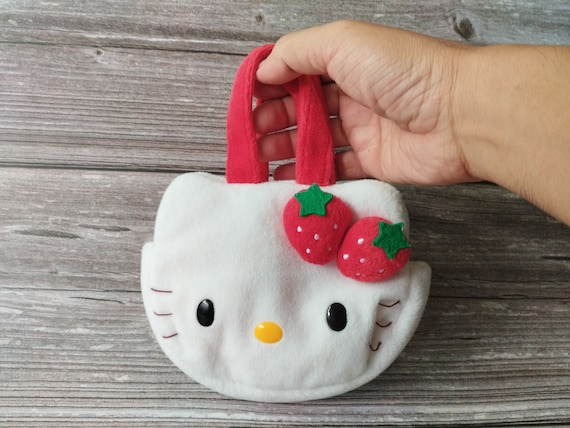 Vintage SANRIO Hello Kitty Bags Purse Girl Handbag Kids Bag Birthday Gift White Red Etsy Canada