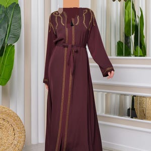 Stylish women abaya, Muslim modest dress, corporate abaya