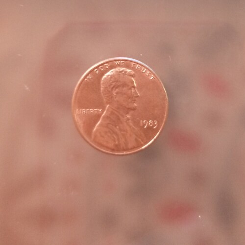 1983D Copper Penny Etsy