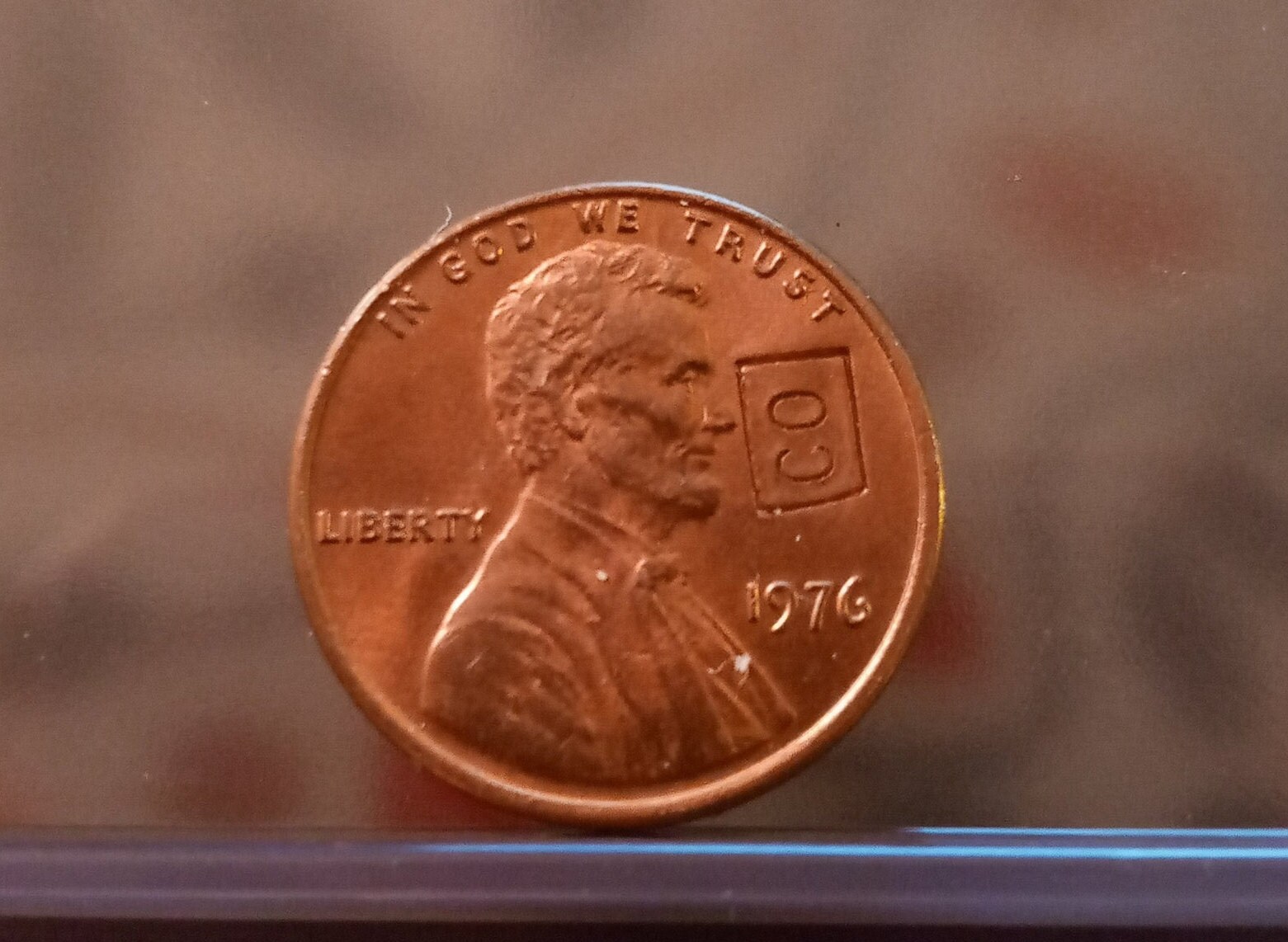 1976 Penny Colorado State Stamped Etsy