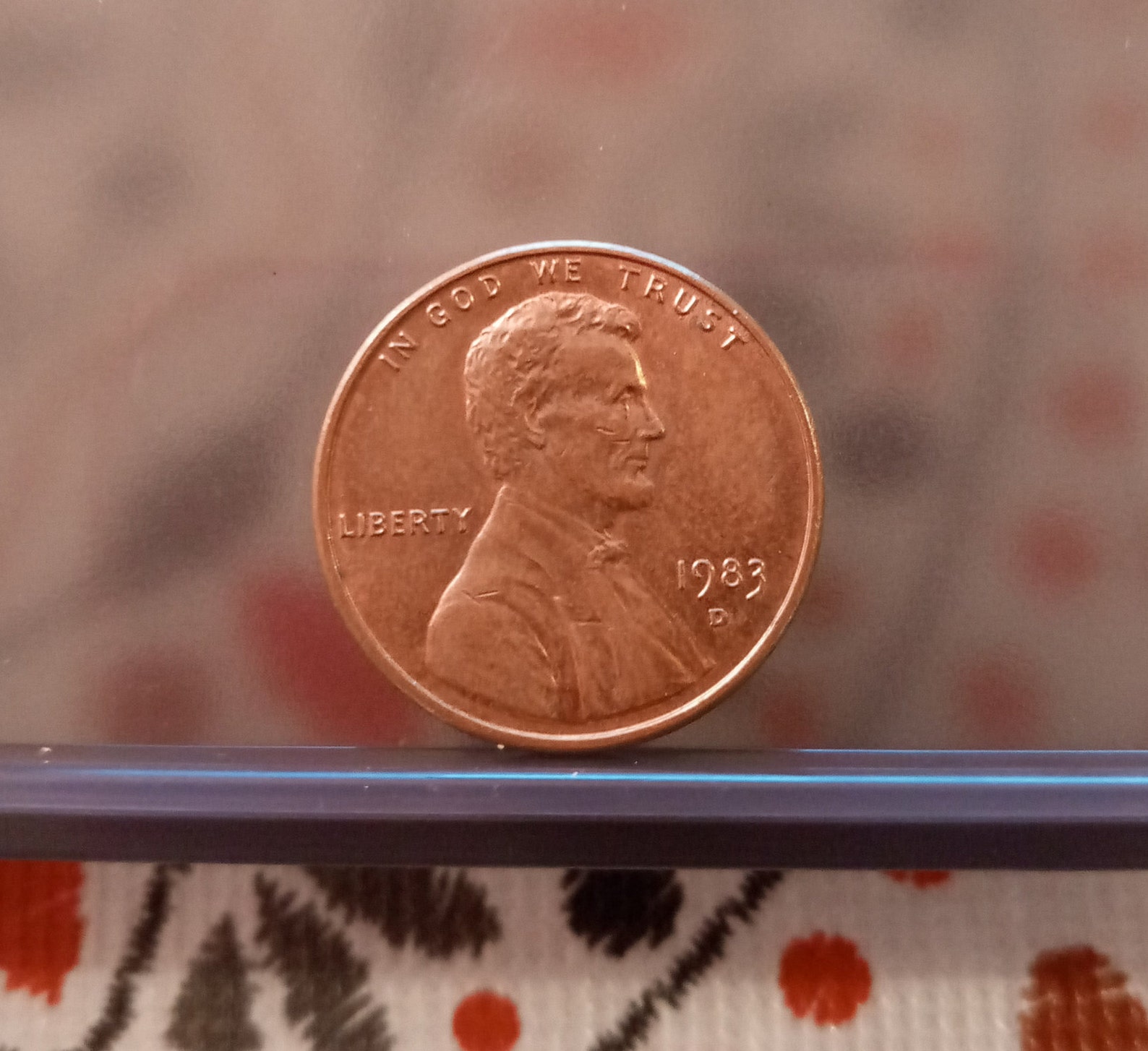 1983D Copper penny Etsy