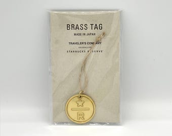 TRAVELER'S notebook Starbucks Reserve Roastery Tokyo Brass Clip