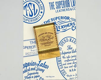 NEW The Superior Labor Paper Clip BG0018 Brass, Traveler's Notebook, Traveler's Factory, Free Shipping From USA