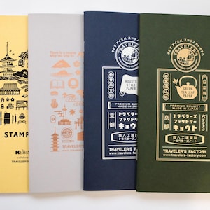 Traveler's Factory Kyoto Edition Notebook Insert, Housyo Style
