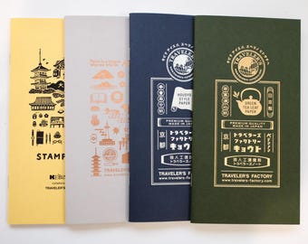 ノート・メモ帳 TRAVELER'S notebook KYOTO EDITION Traveler's Factory Kyoto Edition Notebook Insert, Housyo Style