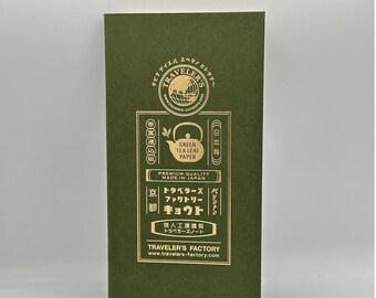 Traveler's Factory Kyoto Edition Notebook Insert, Housyo Style