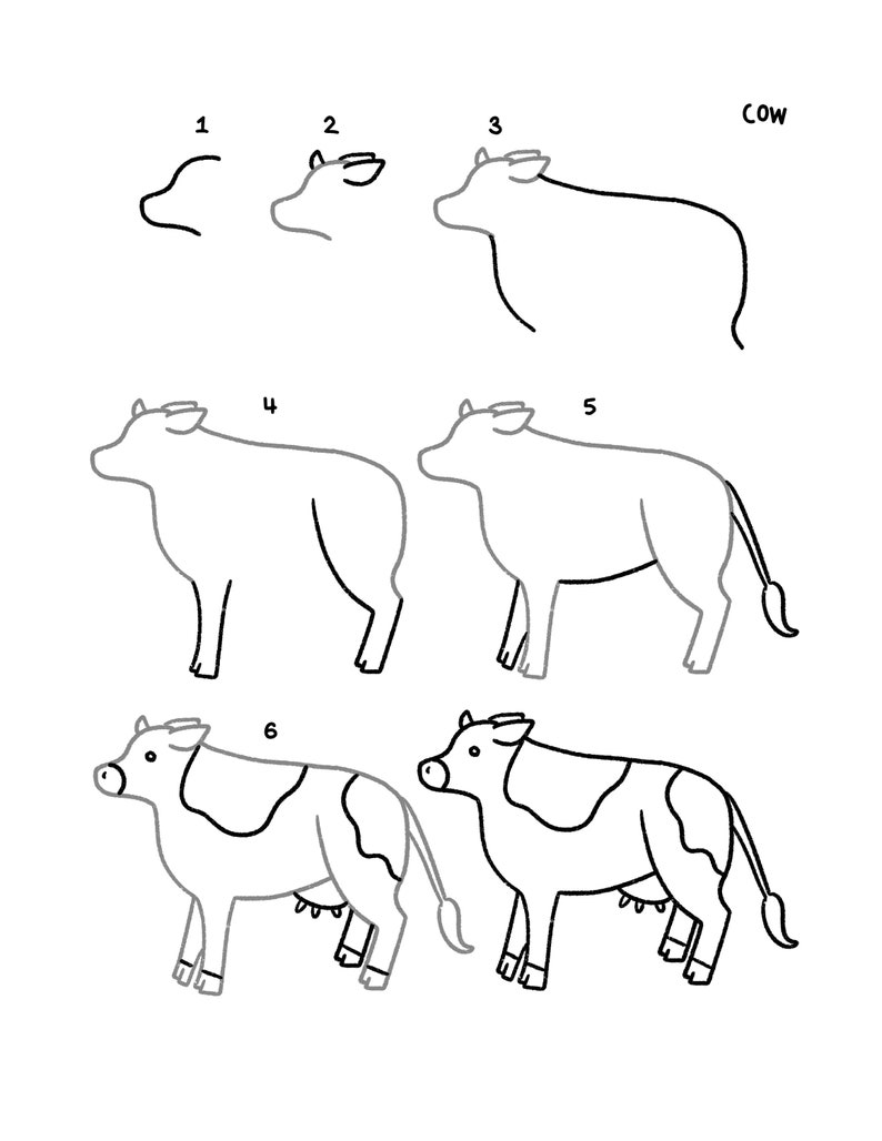 How To Draw Farm Animals Step By Step Drawings Images And Photos Finder how-to-draw-a-farm-landscape-art-for-kids-hub