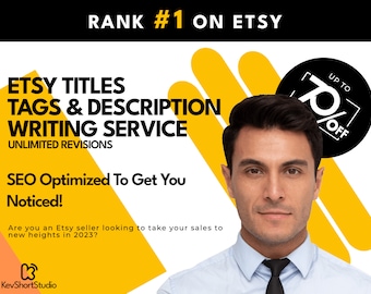 Etsy Listing Description Writing Service - SEO Optimized and Professional Copywriting for Any Niche ***Limited time offer 70% OFF***