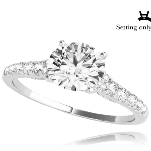 Engagement Ring Setting Etsy