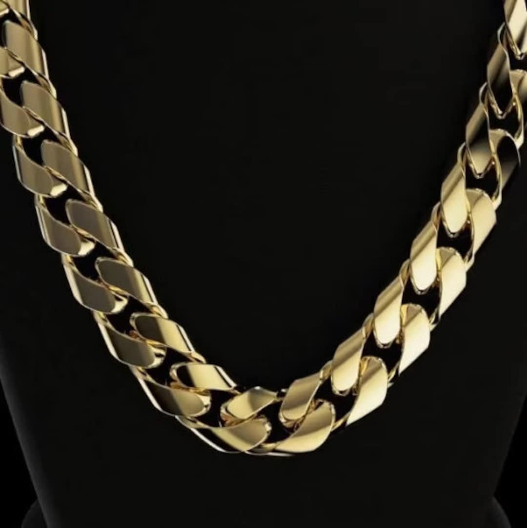 20mm Luxury Gold Cuban Bracelet main image 1
