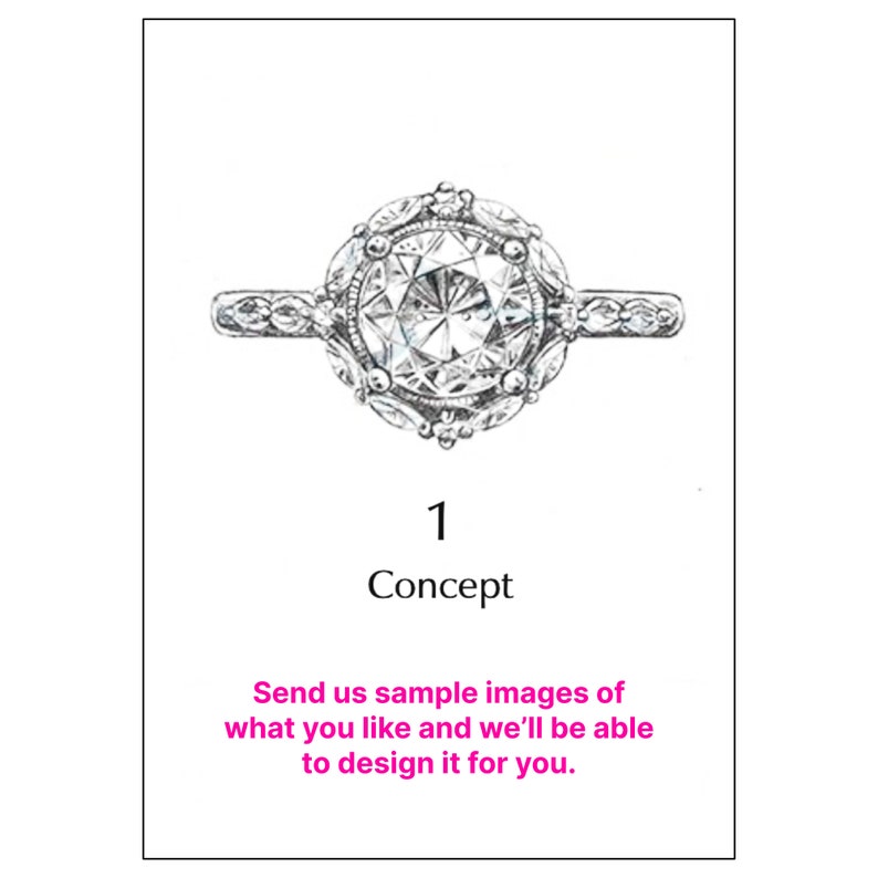 3D CAD Ring Design Engagement Ring Custom Ring Design Etsy