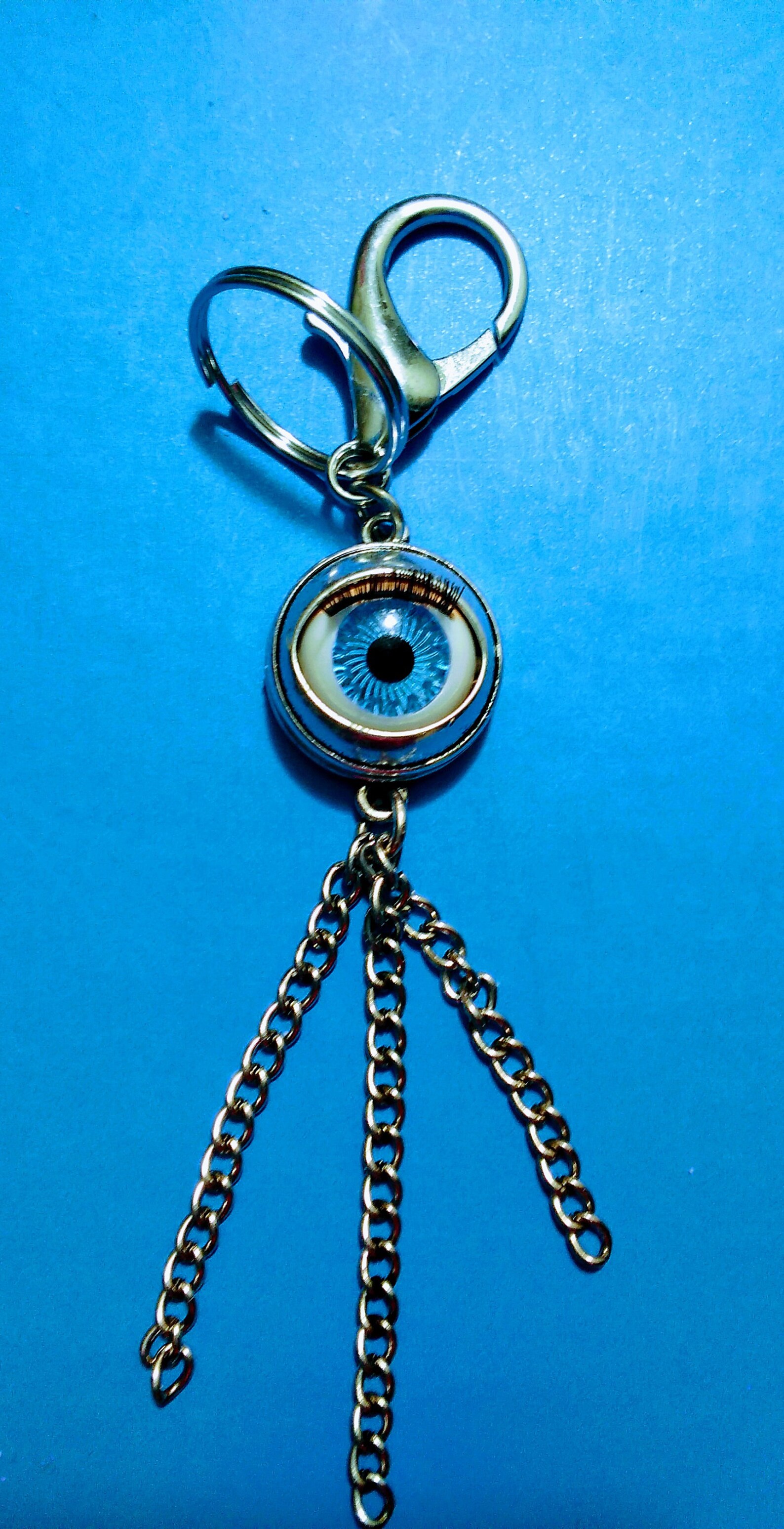 Eyeball keychains Eyeball keychain eyeball zipper charm Etsy