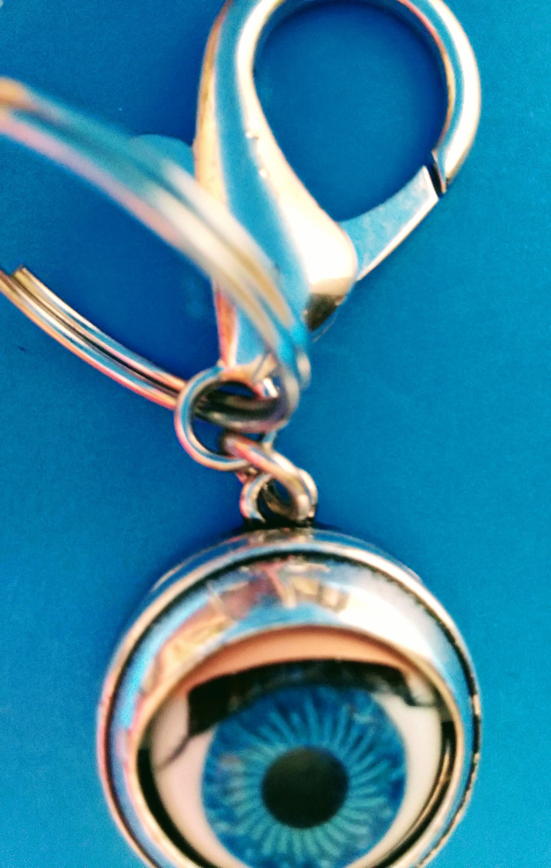 Eyeball keychains Eyeball keychain eyeball zipper charm Etsy