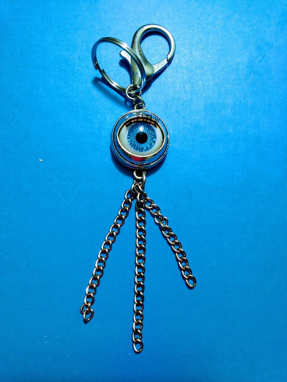 Eyeball keychains Eyeball keychain eyeball zipper charm Etsy