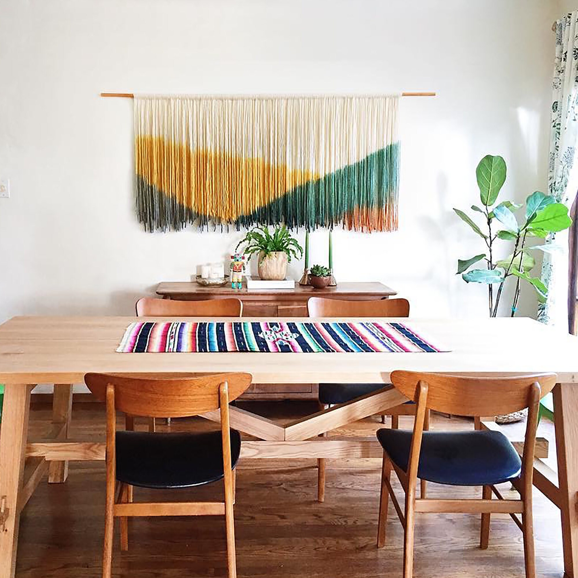 Large Wall Hanging Tapestry Decor Bohemian Macrame Wall Art Etsy