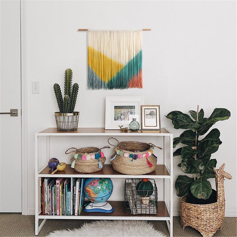 Large Wall Hanging Tapestry Decor Bohemian Macrame Wall Art Etsy