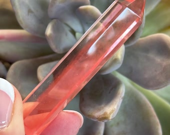 Clear & Pink Obsidian Generator | Crystal Clarity, Energetic Boundaries • Focused Intuition | CrystalsMEOW