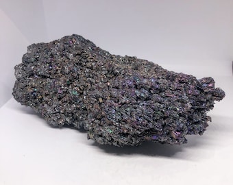 Rainbow Hematite | Iridescent Metallic Crystal for Grounding & Energy Balance | CrystalsMEOW