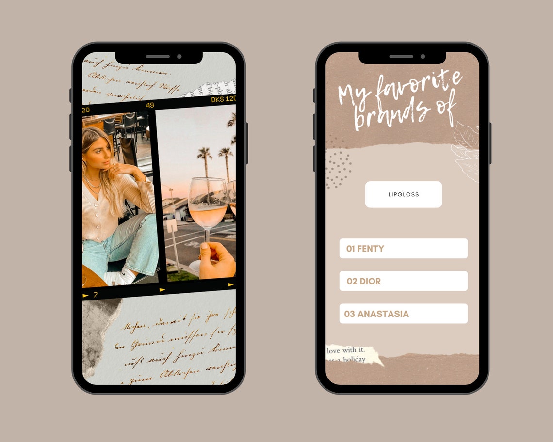 10 Instagram Story Templates on Canva Editable IG Story | Etsy