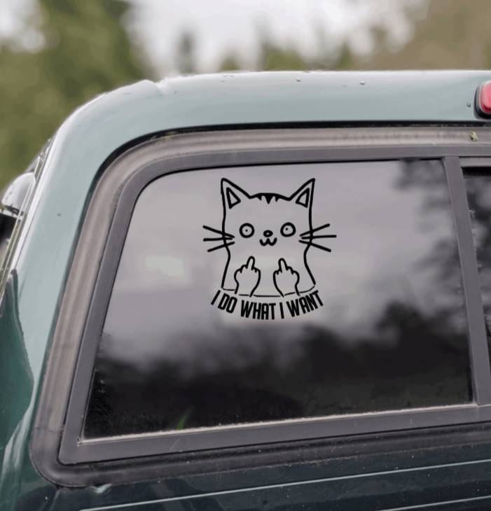 CAR MAGNET "CAT LOVER"  FOR CAT LOVERS