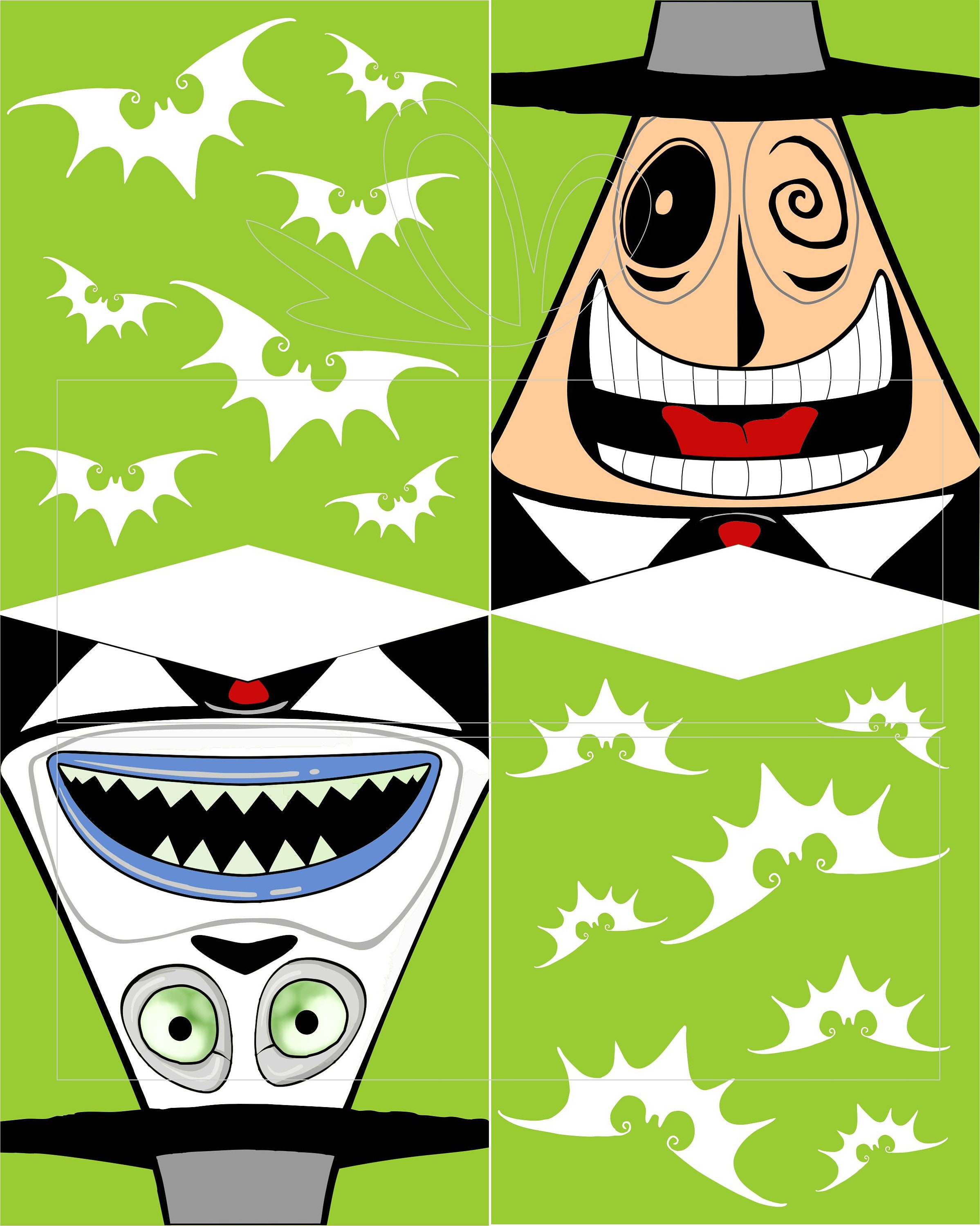 Mayor Nightmare Before Christmas Banner Instant Download Etsy Mayor From Nightmare Before Christmas