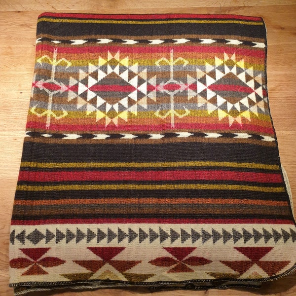 Beautifully soft blanket made of baby alpaca wool, unique design