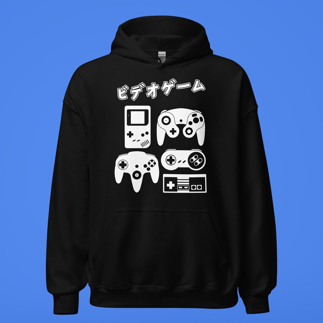 Retro Controllers Sweatshirt, Hoodie, Shirt, Unisex Long Sleeve