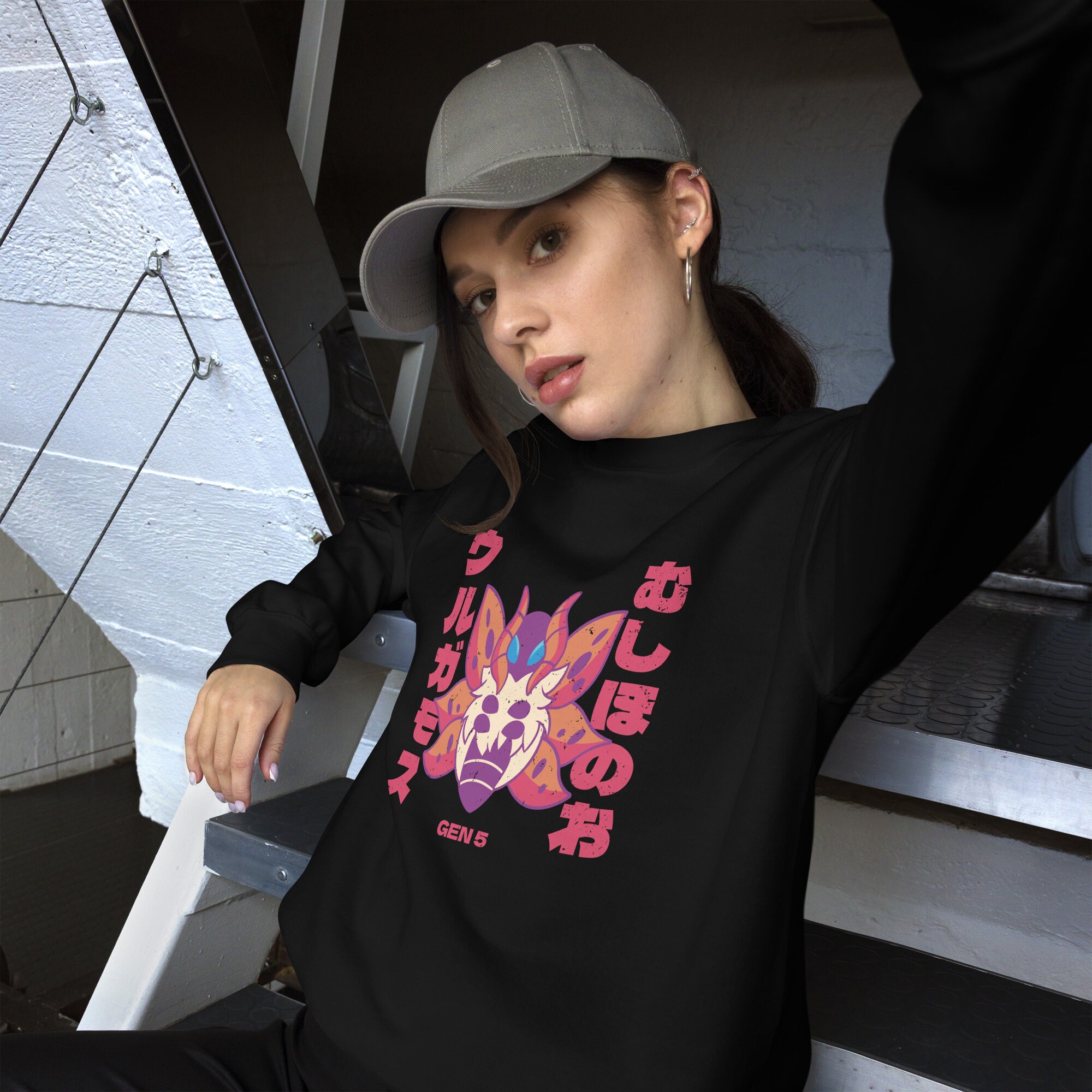 Tシャツ・カットソー Undermycar MURALLA LUZ SUSURRANTE VINTAGE T-SHIRTS TF5D0100 Volcarona - Hoodie, Shirt, Short Sleeve Unisex Tee, T-shirt