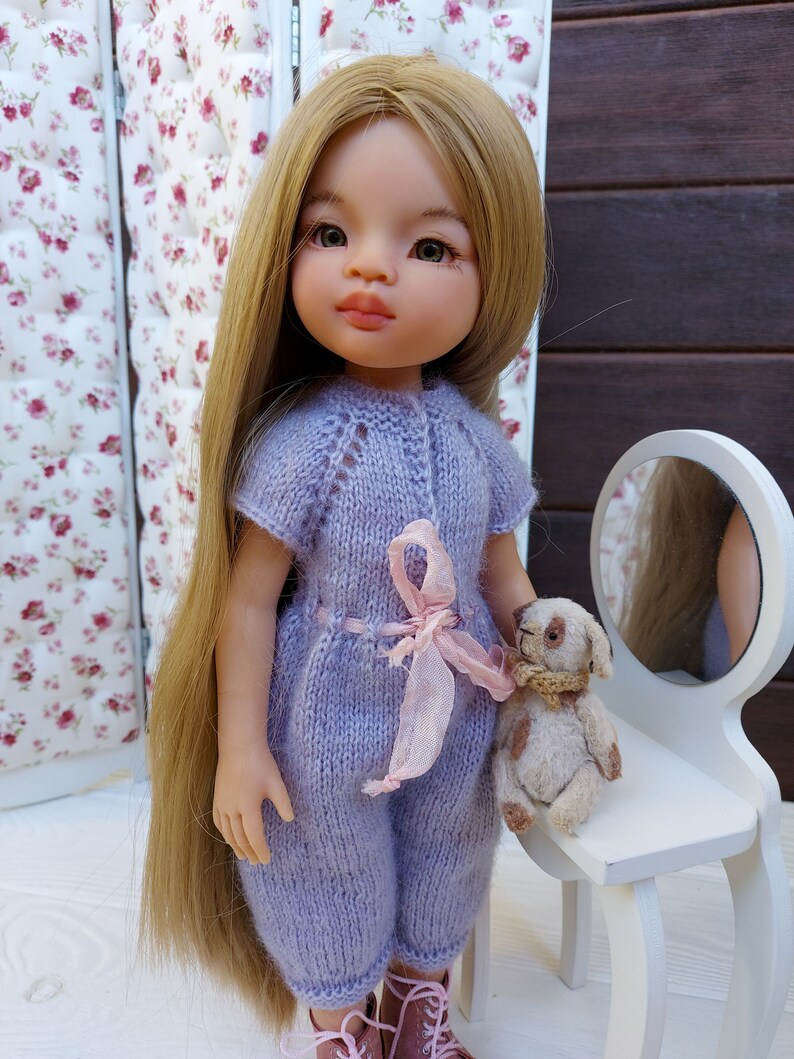Paola Reina knit pattern Overalls knitting pattern for Paola Reina instand download PDF file beginner level