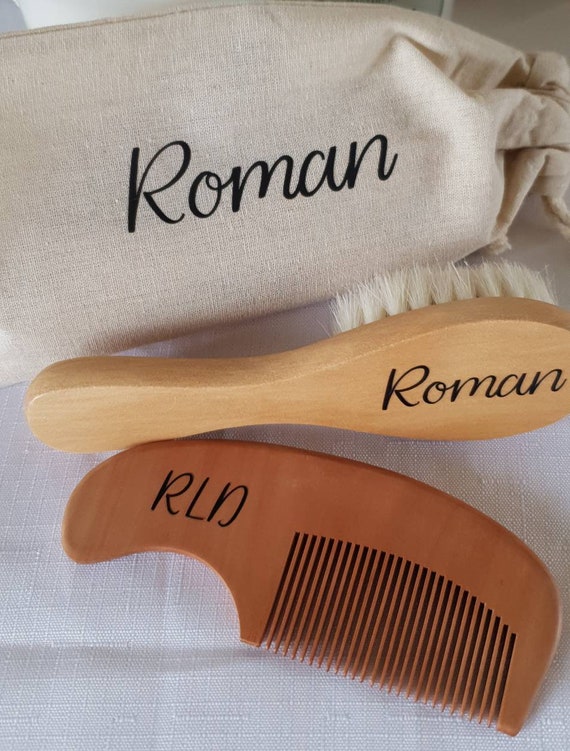personalised baby brush set