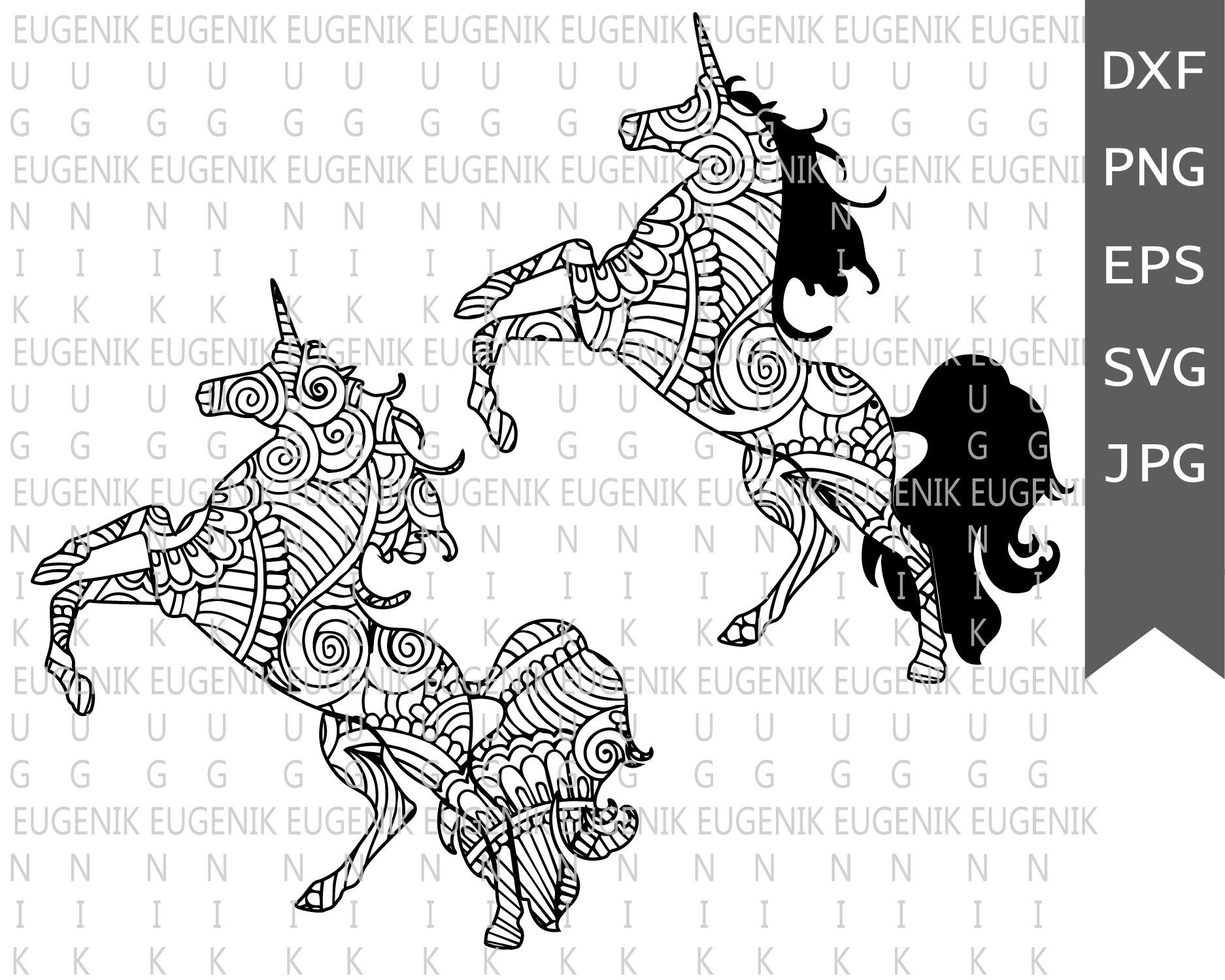Free Free Unicorn Zentangle Svg 254 SVG PNG EPS DXF File