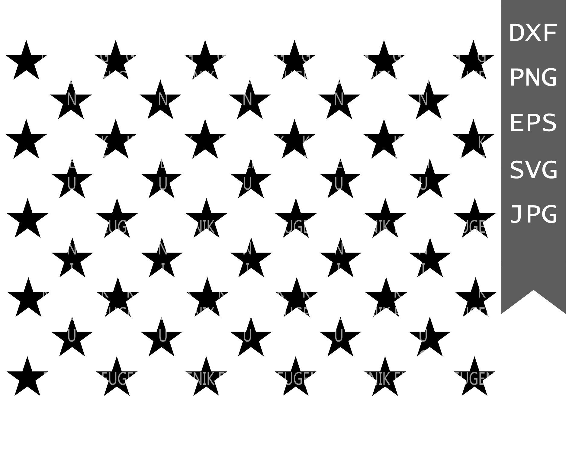 Download 50 Stars Svg 50 American Flag Stars Us Flag Svg Usa Stars Svg Etsy