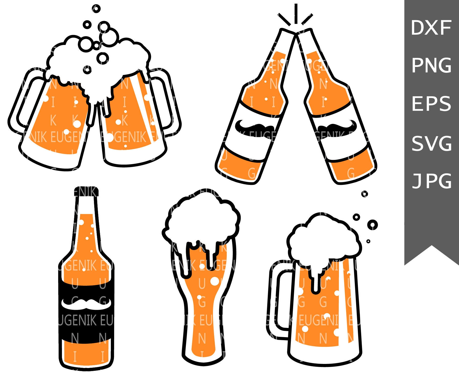 Download Beer Svg Beers Cheers Svg Beer Bottles Svg Beer Glass Svg Beer Etsy