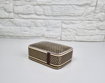 Luxury Business Card Box, Playing Cards Case, Wooden Visit Card Box, Poker Box, Card Holder, Gift for him, Gift for dad, Gift for friends