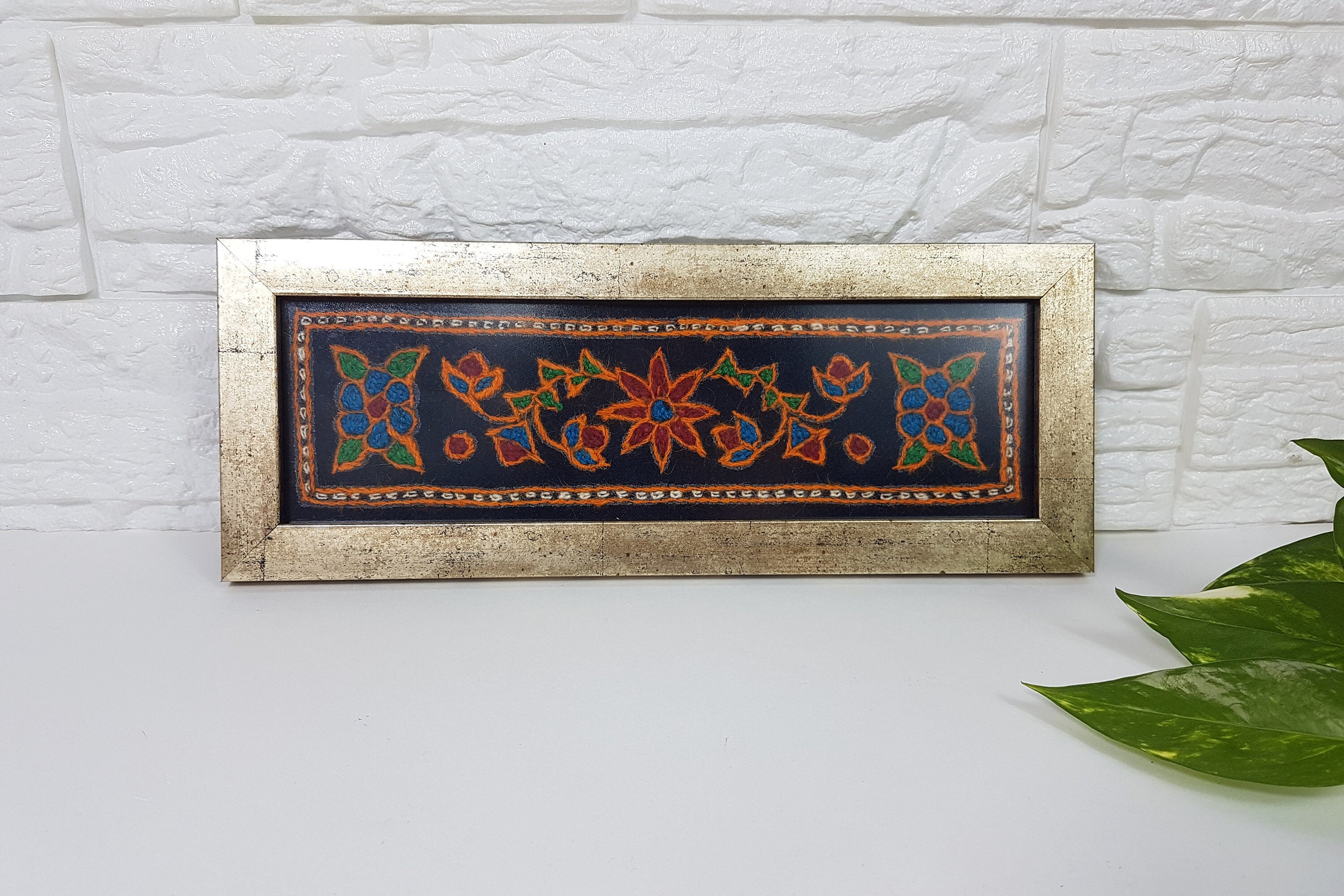 Framed Fabric Wall Art - Etsy