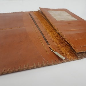 Long Leather Wallet for Men, Men Leather Wallet, Leather Bifold Wallet, Fathers Day Gift, Anniversary Gift For Him, Leather Accessories