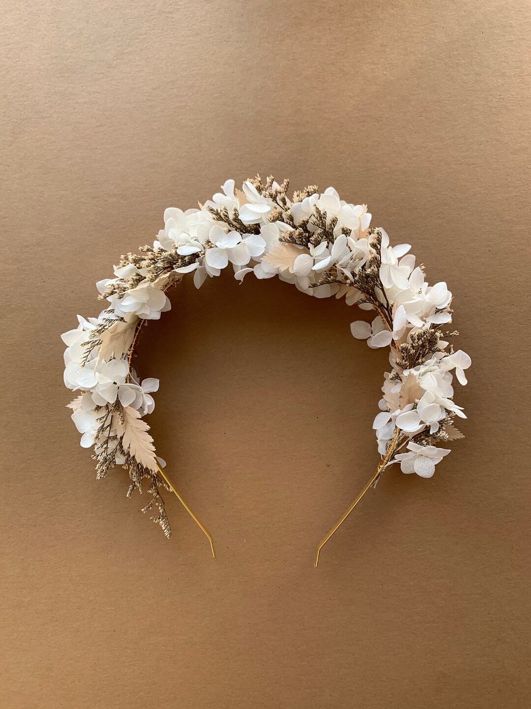 Flower Crown, Bridal Headband, Boho Flower Crown, Wedding Headpiece, Flower Girl, Gypsophila