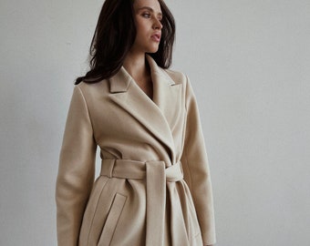 cream coat