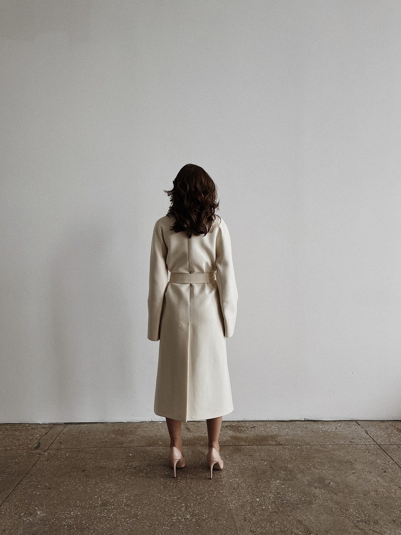 Ivory Coat Women Ivory Coat Long Ivory Coat Women Long Etsy