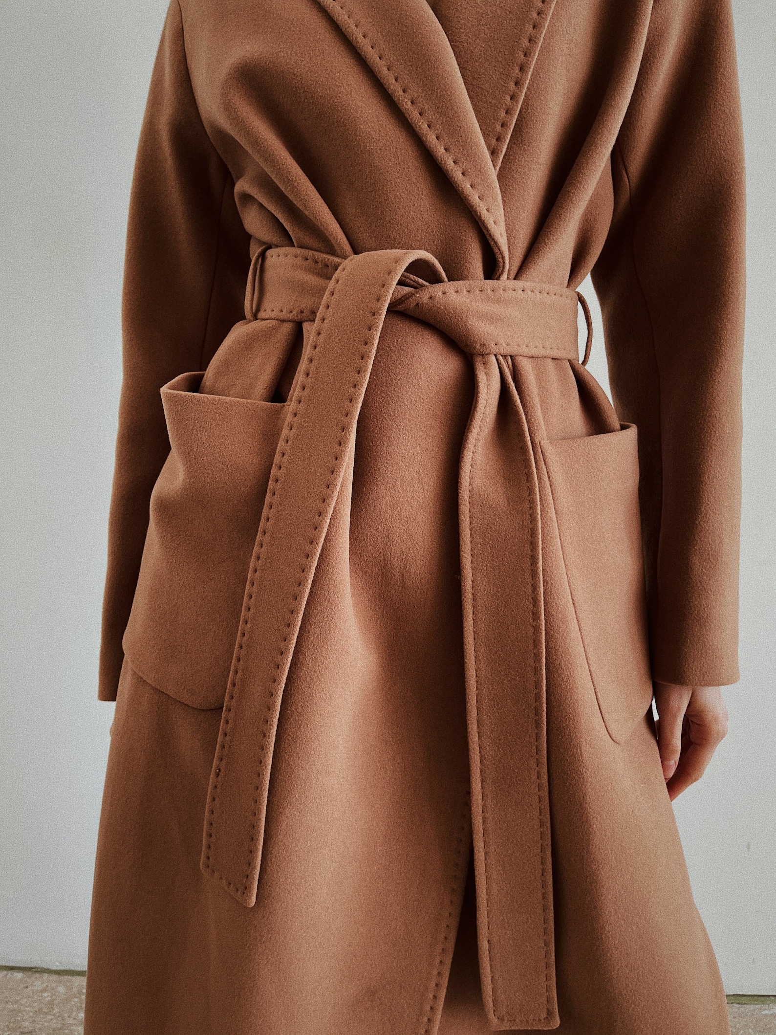 Women Camel Coat Spring Coat Long Camel Coat Long Belted Etsy Canada
