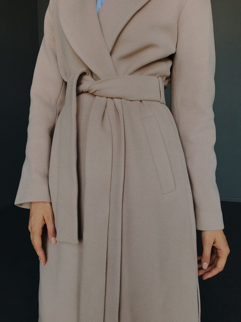 Oat Latte Woolen Coat