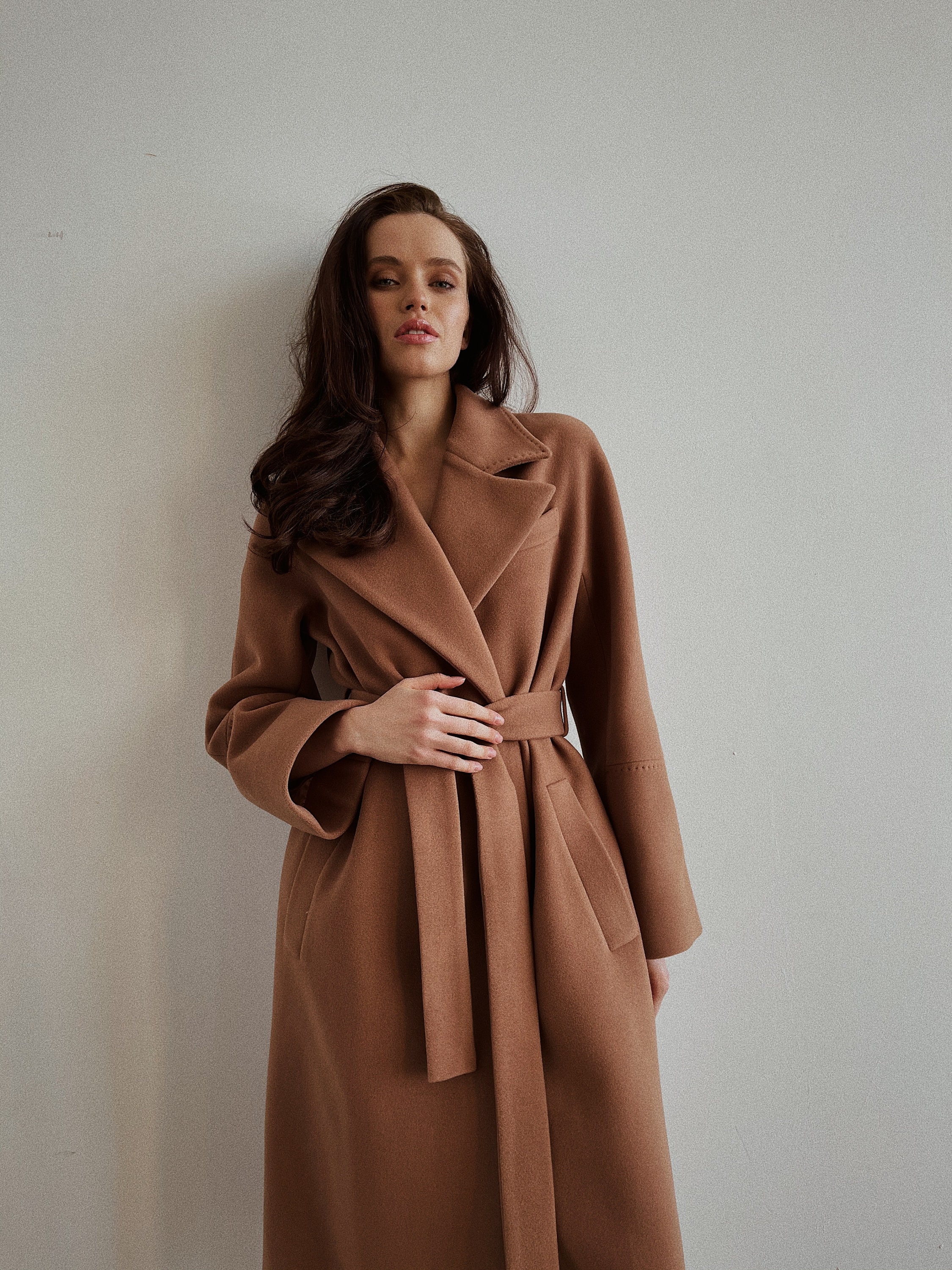 Camel Coat Women Camel Coat Long Camel Coat Women Long Etsy