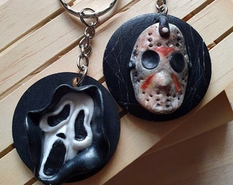 ghostface keychain