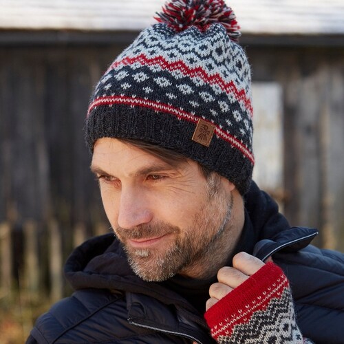 mens fairisle hats