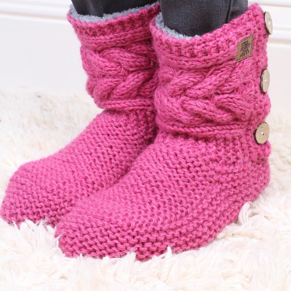 Cable Knit Socks - Etsy