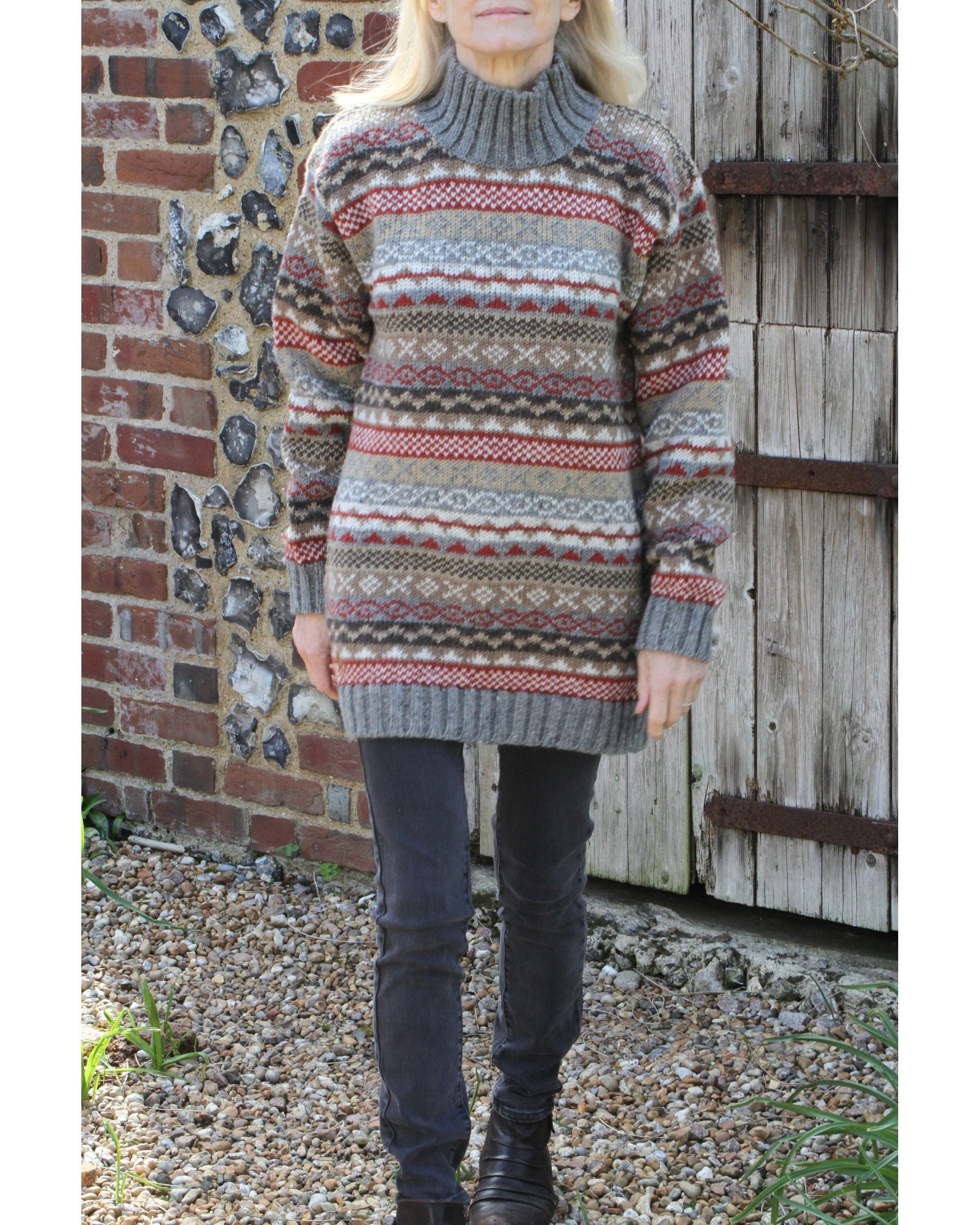 Pachamama Classic Fair Isle (previously named Finisterre ) Olive