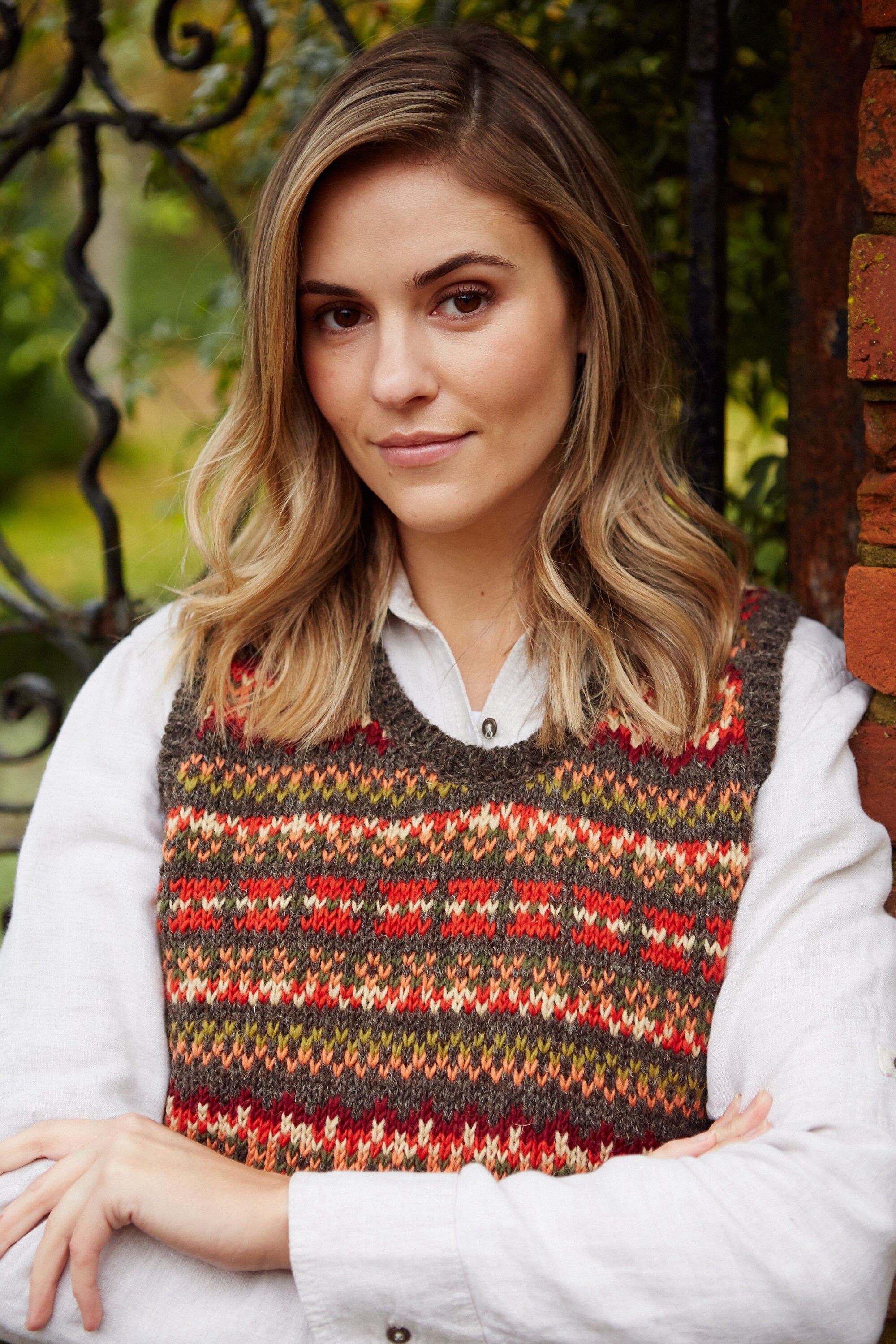 ZDC | Earthy Knitted Tank Top - Women's Sleeveless Pullover